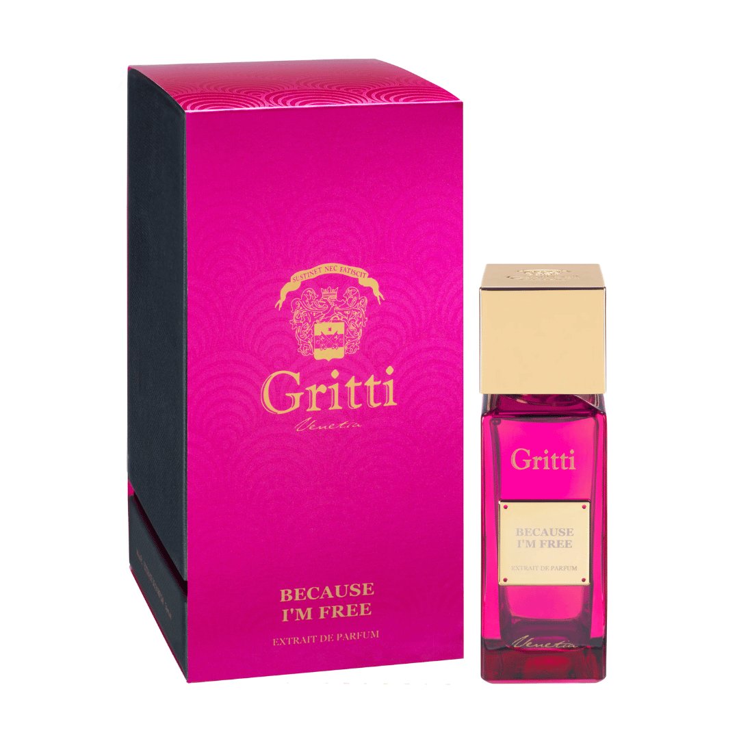 Gritti Because I'm Free Extrait for Unisex 100ml